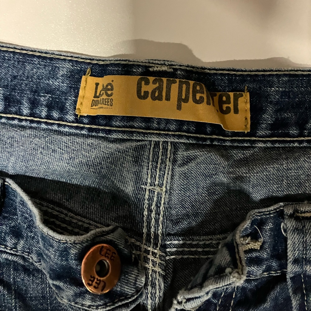 Lee dungarees carpenter Men's Blue Jeans - Picture 3 of 5